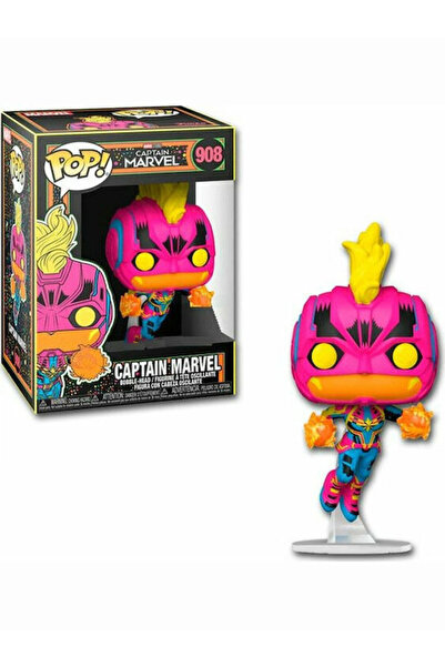 Funko Pop! Bobble-Head Marvel: Captain Marvel - Ediție Specială Marvel 908