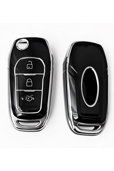 KeyRoN Ford Ecosport Focus 4 Fiesta Mondeo Ranger Puma Συμβατή θήκη κλειδιού ...