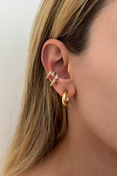 Lavian Accessories 2’li Çivi Model Earcuff Seti