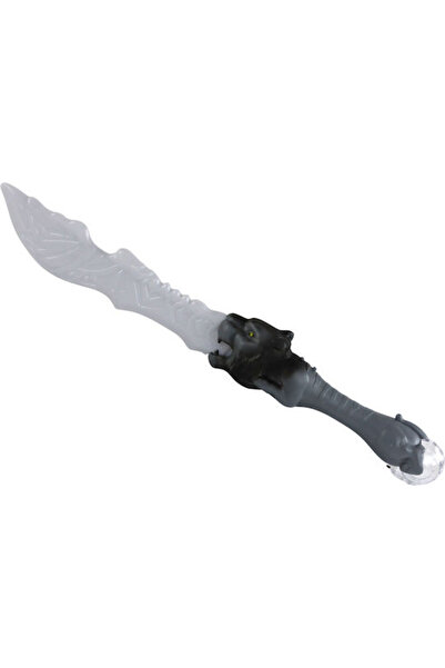 OEM Sabie laser, Mâner în formă de leu, Sabie pentru copii, Gri, 61cm