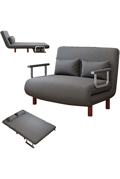 VmaxVision Foldable Sofa Bed Double, 4 In 1 Convertible Sleeper Chair, 5-Posi...