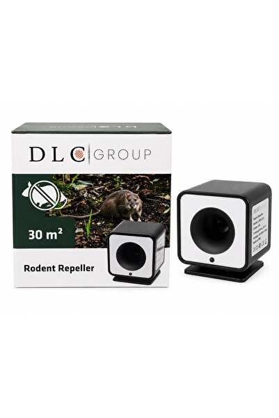 DLC GROUP Ultrasonik Fare Kovucu ve Haşere Kovucu Cihaz 30 m² Etkili Priz Tip...