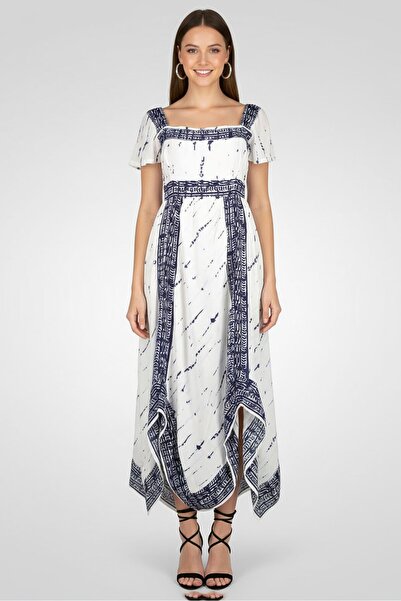 Epiphany Women Allover Print Maxi Dress, Multicolor