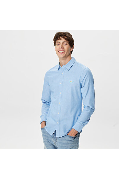 Levis Levi's Battery Slim Erkek Mavi Gömlek