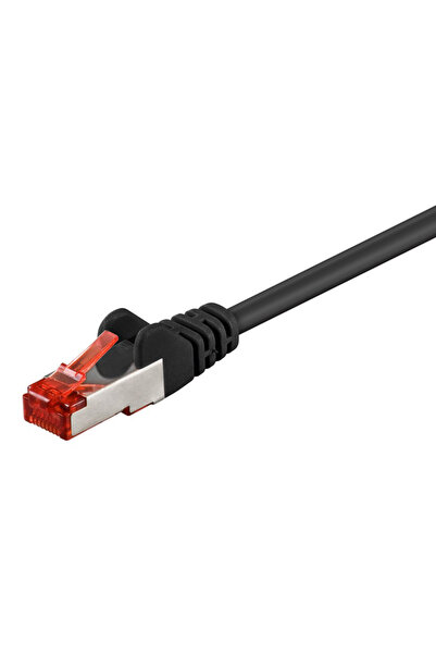 goobay καλώδιο δικτύου 93215, CAT 6 S/FTP, copper, 250MHz, 0.25m, μαύρο