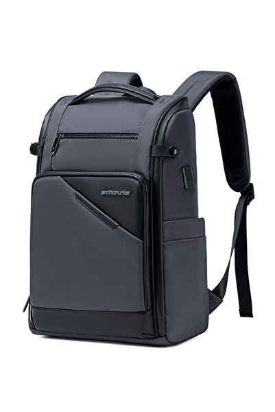 Arctic Hunter τσάντα πλάτης B00675 με θήκη laptop 15.6", USB, 15L, γκρι