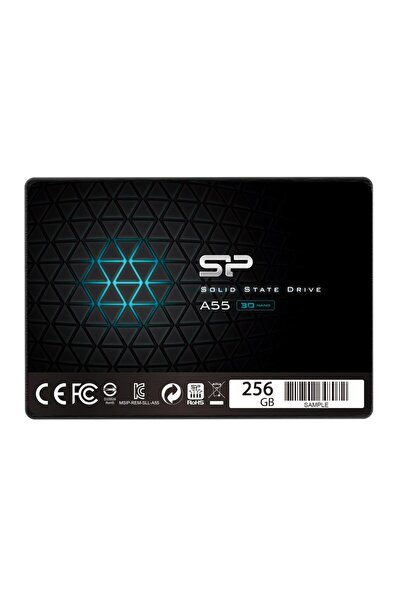 Silicon Power SSD A55 256GB, 2.5", SATA III, 460-450MB/s, 7mm