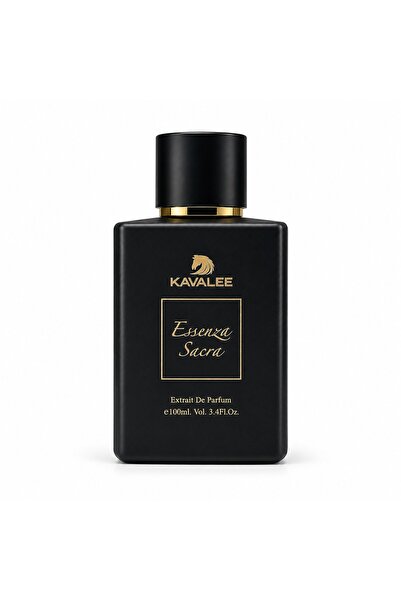 KAVALEE Essenza Sacra Unisex Extrait De Parfum 100ml, Spiritual Woody Incense Perfume with Frankincense, Sandalwood, Vetiver, Rose, Vanilla, Suede & Saffron