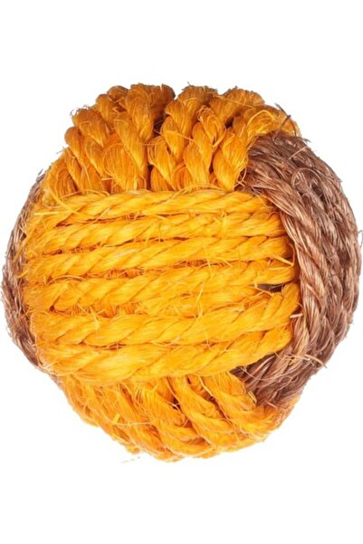 Flamingo Yutsa Straw Feather Stringed Ball Toy