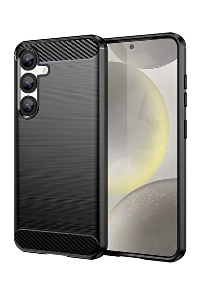 POWERTECH Θήκη Carbon MOB-2008 για Samsung S25, μαύρη