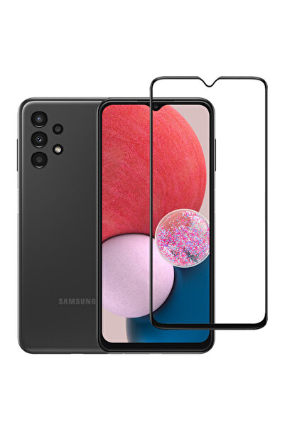 POWERTECH tempered glass 5D TGC-0552, full glue, Samsung A13, μαύρο