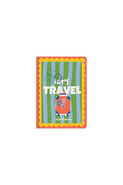 KESKİN COLOR Keskin A5 88 Yp. Hardcover Travel Planner - No:4