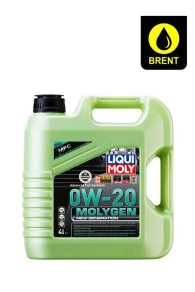 Liqui Moly زيت محرك موليجن الاصطناعي 0W-20 سعة 4 لتر، حماية عالية واستهلاك وق...