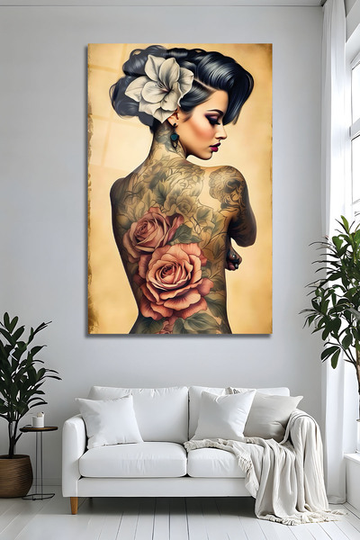 Parıltı Yayınları Decor modern din sticlă pentru femei cu detalii forjate