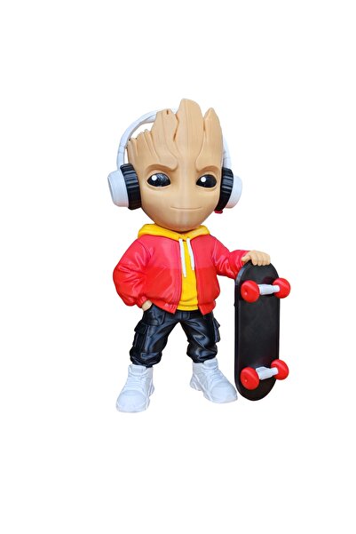 Eva Prints Figurina Baby Groot Urban Vibes 29 cm, model decorativ printat 3D ...