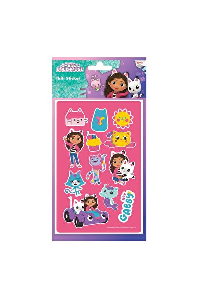 KESKİN COLOR Gabby'nin Hayal Evi 2Li Kuşe Sticker