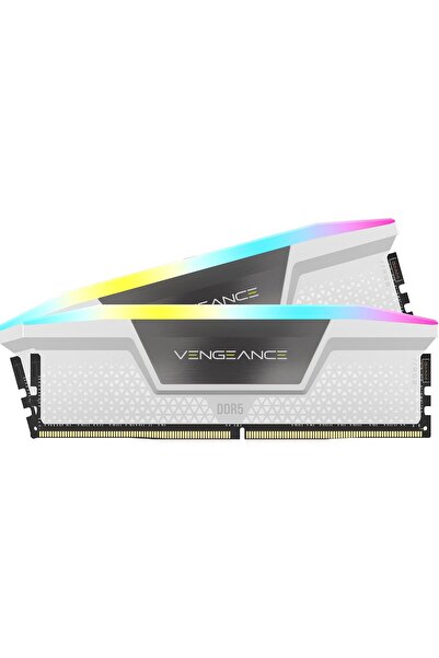 Corsair ذاكرة وصول عشوائي Vengeance RGB DDR5 سعة 32 جيجابايت (2×16 جيجابايت) ...