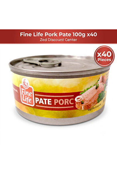 Fine Life Pate de porc 100g x40