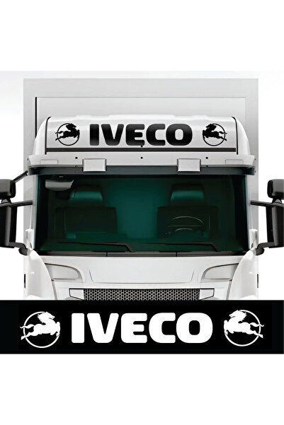 Amo-Stickers Αυτοκόλλητο φορτηγού IVECO 120 εκ. Μαύρο
