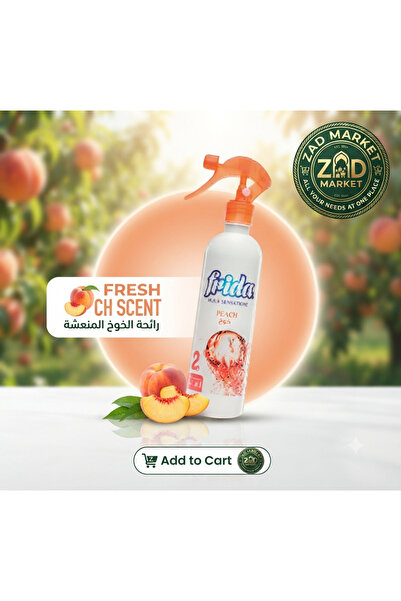 Farida Frida Fresh Peach Air Freshener (460ml) – a Touch of Warmth and Fruiti...
