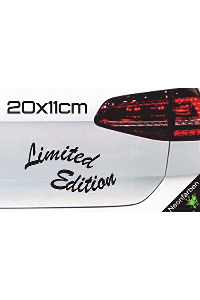 Amo-Stickers Sticker Auto Limited Edition 3 25cm Verde