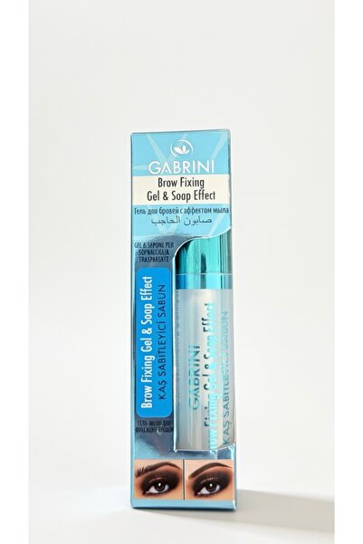 Gabrini Kaş Sabitleyici Şeffaf Jel - Sabun Etkili Kaş Maskarası (Soap Effect Brow Fixing Gel)