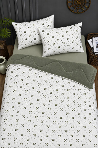 Forev Tek Kişilik 4 Mevsim ExtraSoft Puf Yorgan Seti - 155x215
