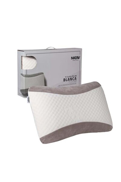 Alhabib bedding Blanca Foam Pillow Lead White