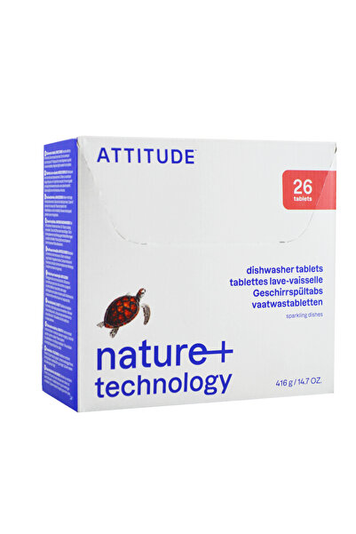 Attitude Detergent pentru Masina de Spalat Vase Automata fara Fosfati 26buc