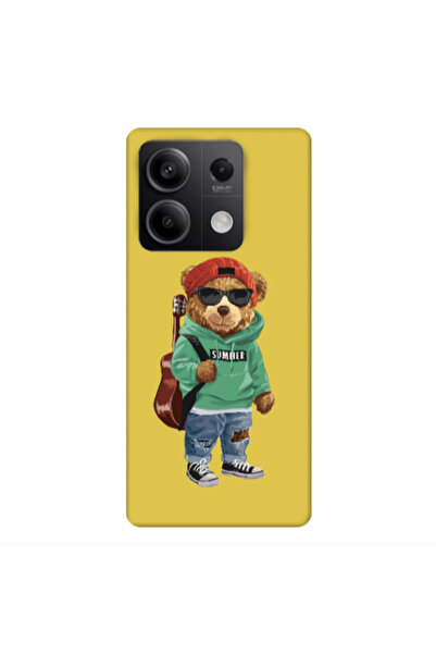 Other Xiaomi Redmi Note 13Pro 5G Summer Tedy Yellow Colored Silicone TPU Θήκη