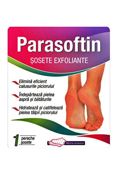 Zdrovit Sosete Exfoliante Parasoftin Zdrovit, 1 pereche
