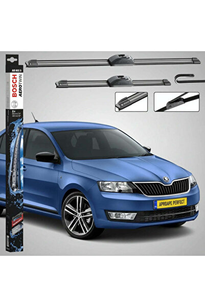 Bosch Σετ Υαλοκαθαριστήρων Παρμπρίζ για Skoda Rapid (NH3, NK3, NK6), Spacebac...