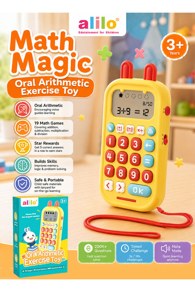 Alilo Math Magic Oral Arithmetic Exercise Toy for Kids 3+ Educational Calcula...