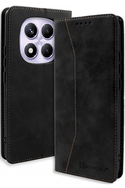 Bodycell Θήκη Xiaomi Redmi Note 14 Pro 4G Book Case Πορτοφόλι - Black