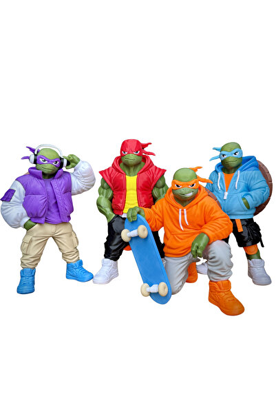 Eva Prints Set figurine TMNT Urban Vibes 24 cm + 29 cm + 29 cm + 31 cm, model...