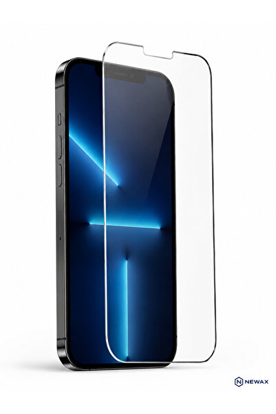 NEWAX iPhone 15 Uyumlu Ekran Koruyucu 9H Temperli Kırılmaz Cam Şeffaf Ultra İ...