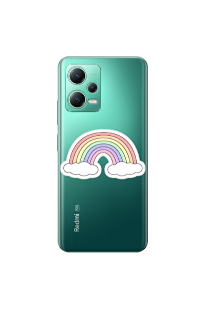 Other Xiaomi Redmi Note 12 Pro 5G Rainboww Transparent Silicone TPU Θήκη