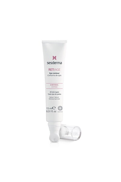 Sesderma RETIAGE Cremă contur ochi cu retinol, cu aplicator ceramic, 15ml