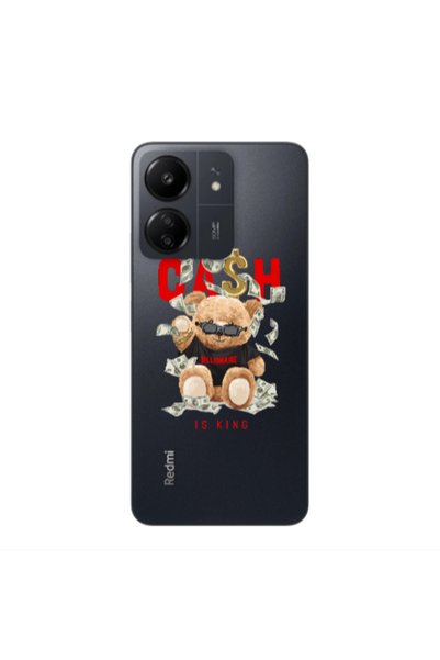 Other Xiaomi Redmi 13C Cash is king Transparent Silicone TPU Θήκη