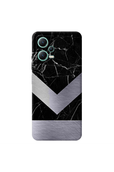 Other Xiaomi Redmi Note 12 Pro 5G Marble Arrow Down Transparent Silicone TPU ...