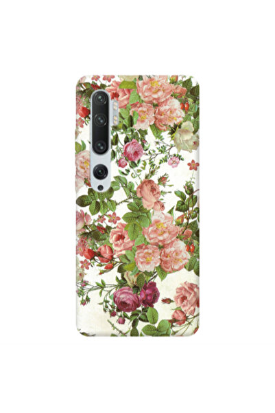 Other Xiaomi Mi Note 10 Pink roses 2 Transparent Silicone TPU Θήκη