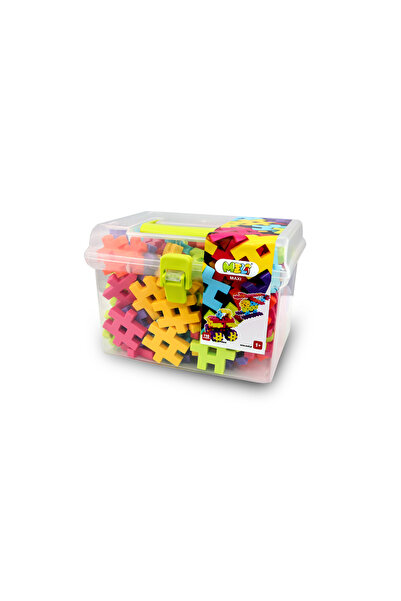 meli Set constructie creativa Maxi Edu, Meli, 110 piese, Plastic, Multicolor