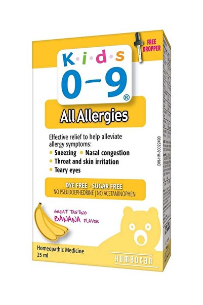 Kids 0-9 ALLERGY 25ML