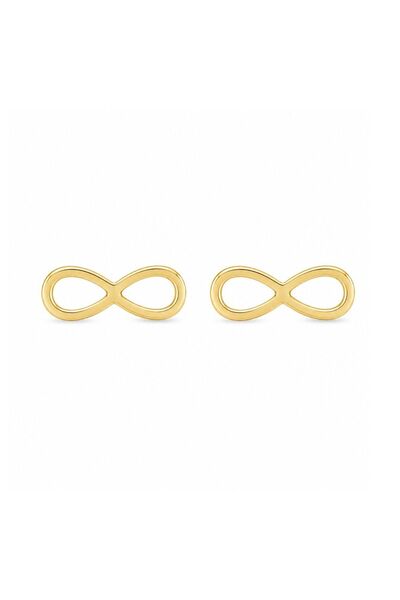 Bijuteria SORELLY Cercei Infinity placați cu aur de 14k