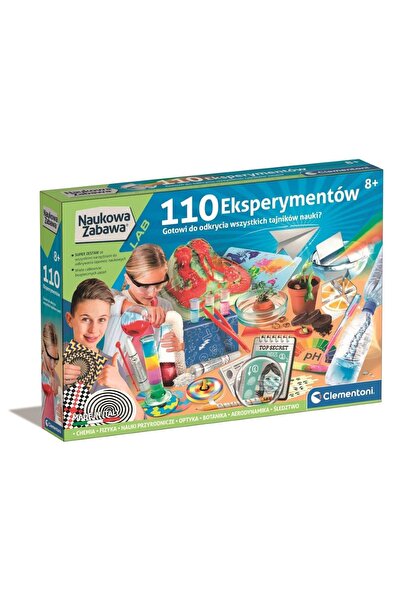 CLEMENTONI Set de 110 experimente stiintifice