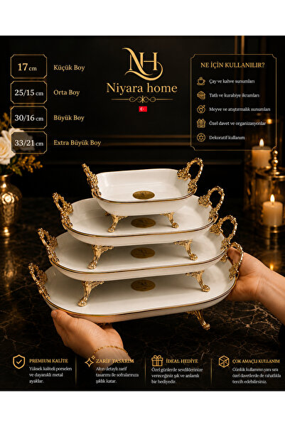 Niyara home Porselen seti PREMIUM KALITE Yüksek kaliteli porselen ve dayanıkl...