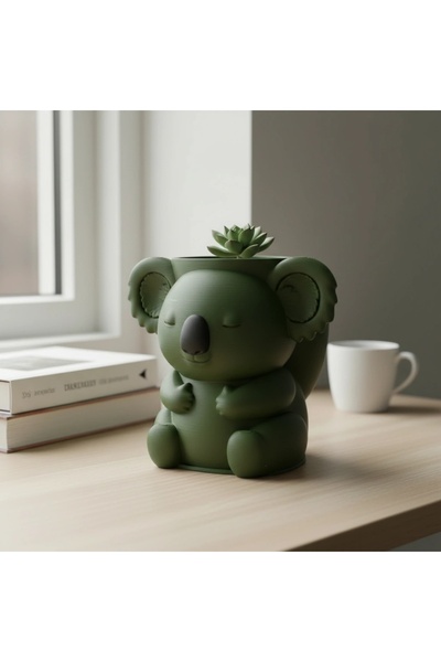 OEM Ghiveci decorativ Koala imprimat 3D pentru plante și decor interior