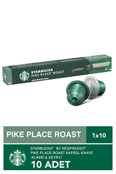 Starbucks كبسولات قهوة بايك بلايس متوافقة مع نسبرسو