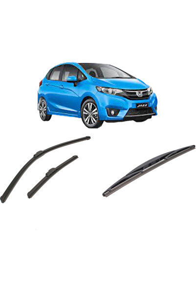 Bosch Set of 3 wipers HONDA JAZZ IV (GK_) from 2015-2017, for windshield and ...