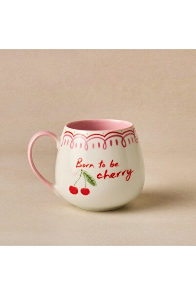 Karaca Cherry Time Mug Pink 355 ml